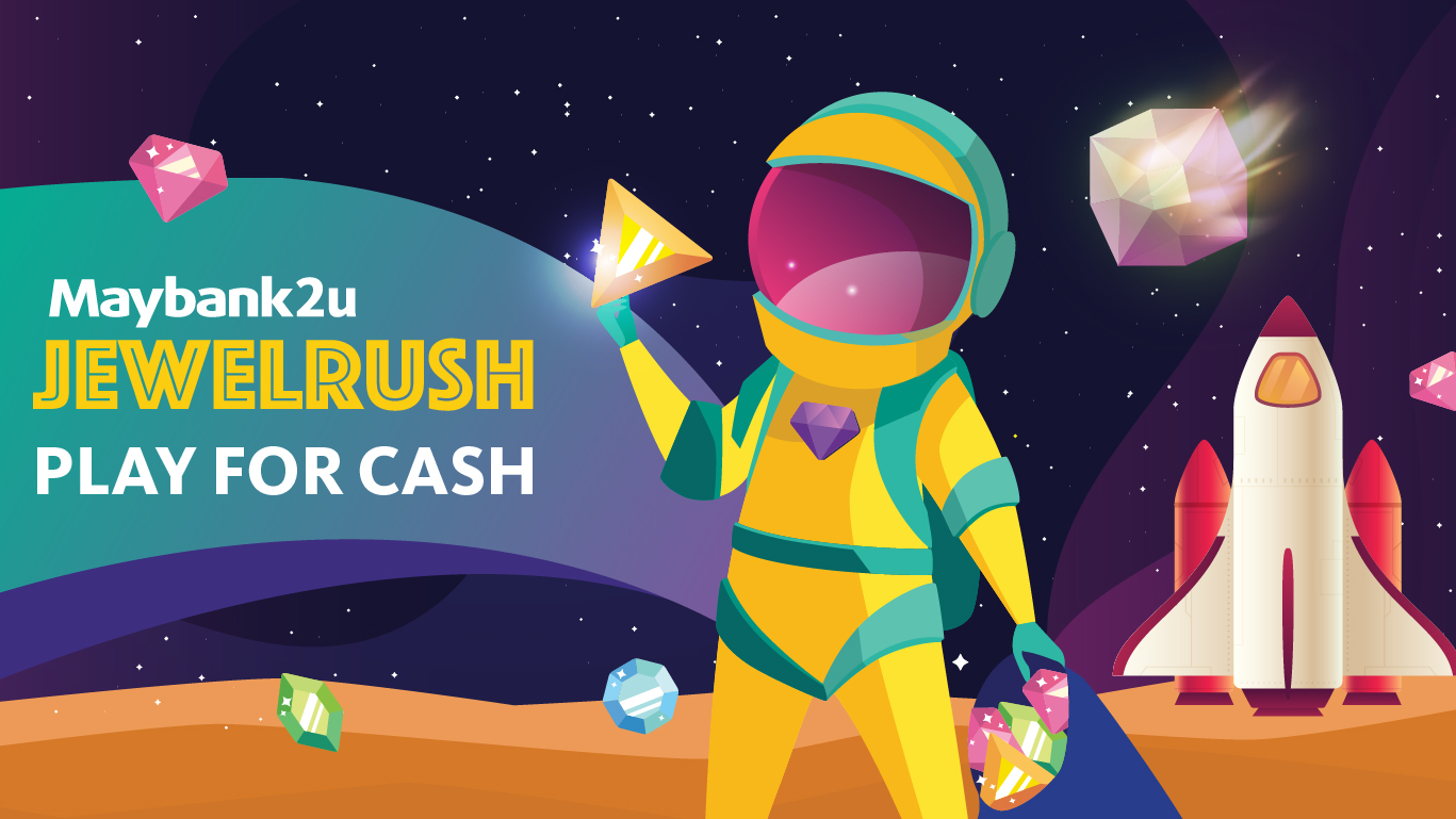 Maybank Jewel Rush Campaign